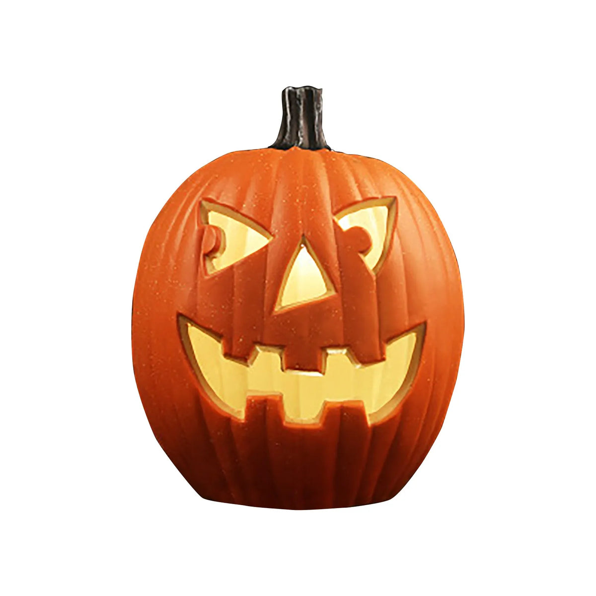 Halloween Pumpkin Light, 10-Inch Hollow Seasonal Decoration