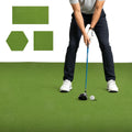 6x10 ft Golf Simulator Turf Putting Green Practice Mat, 15mm Pile Non-Slip Backing for Home Simulator Basement Garage, Artificial Turf for Driving Range(Only Grass Turf)