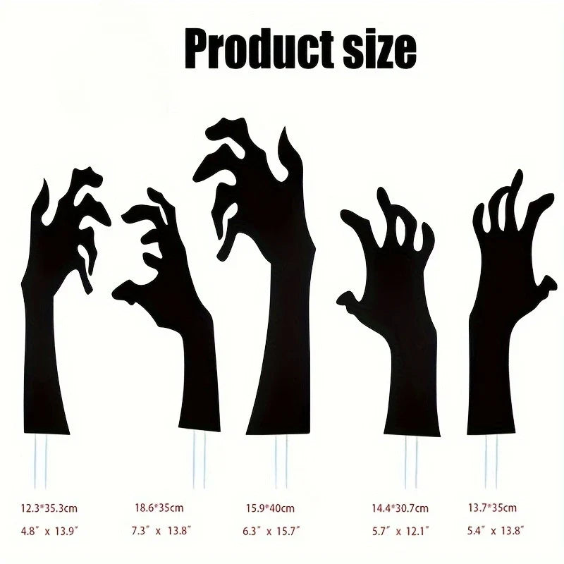 Halloween Hand Lawn Stake Decoration