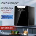 Counter Top Home Sphere Ice Machine Crystal Ice Ball 4Pcs Per Cycle 160Pcs and 10Kgs Per Day for Cocktails Drinks Whiskey