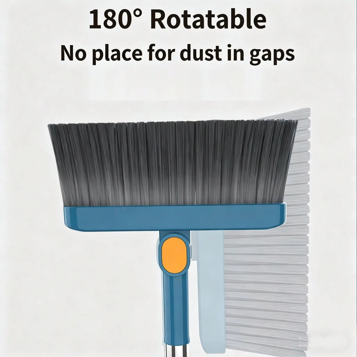 Collapsible Broom and Dustpan Set, Lightweight Cleaning Tool