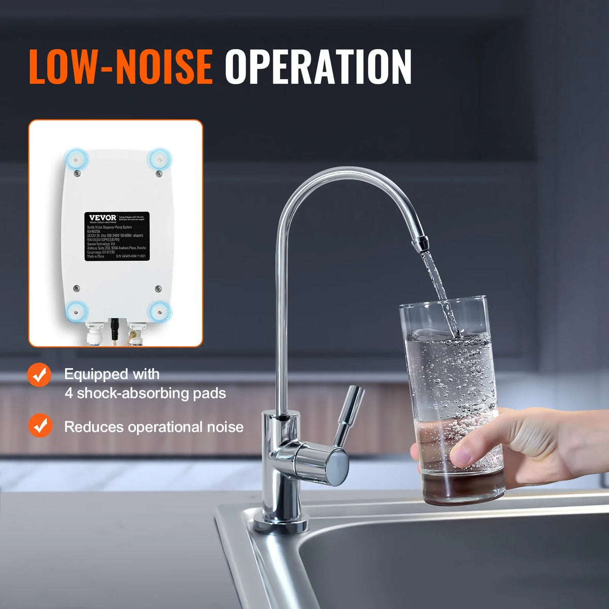 SucceBuy Dual 5-Gallon Bottled Water Pump System