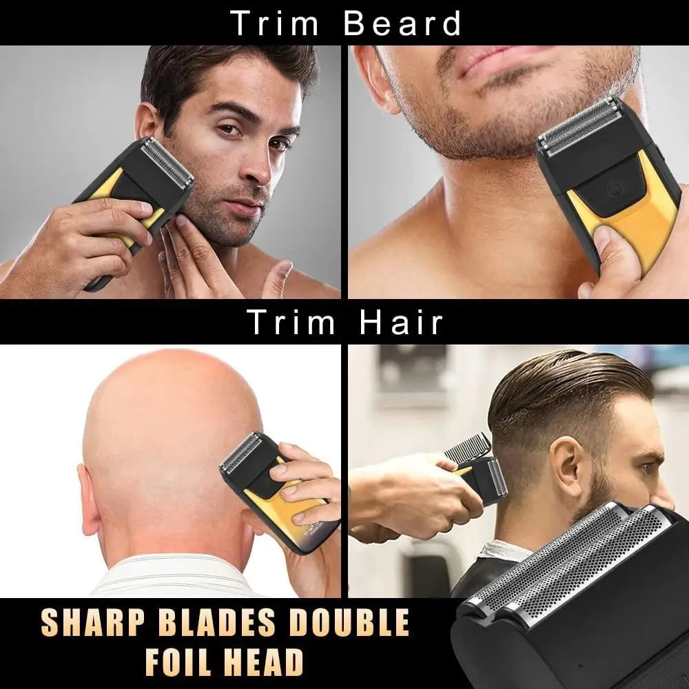 YUKU MG5812 Rechargeable Twin-Blade Men's Electric Shaver