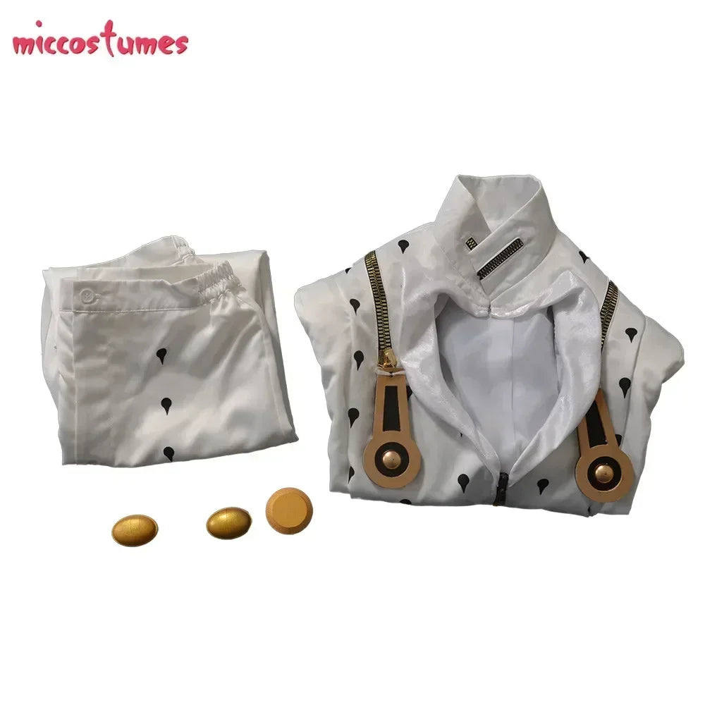 HAIKYUU Men's Golden Wind Cosplay Costume Top and Pants Full Sets for Halloween Costume