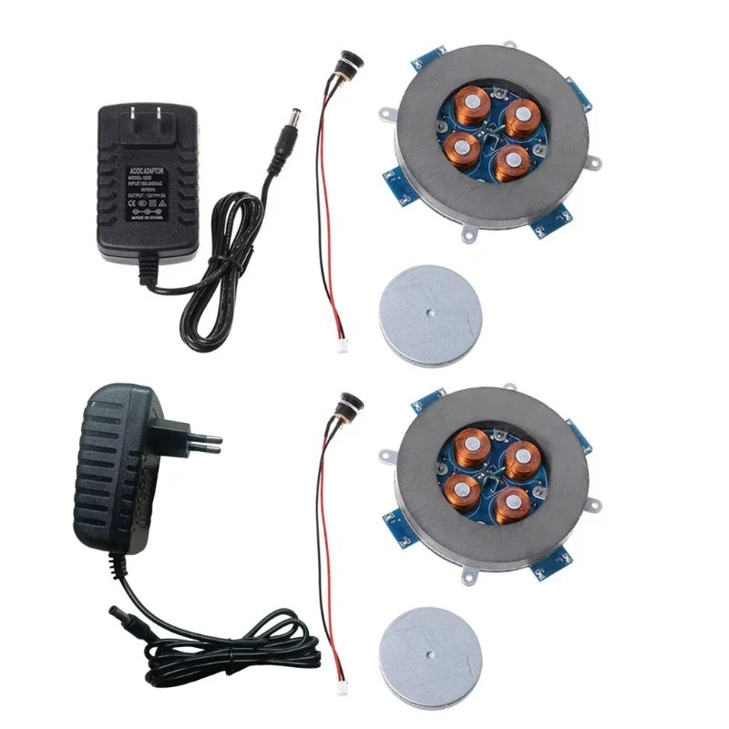Float Board DIY Movement 500g with LED Light Levitation Coil Module Board with 4pcs Screw Holes