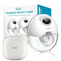 MAMIJOY Wearable Electric Breast Milk Extractor 4 Modes 36 Suction Levels Hands Free Breast Pumps Milk Collector with Travel Bag
