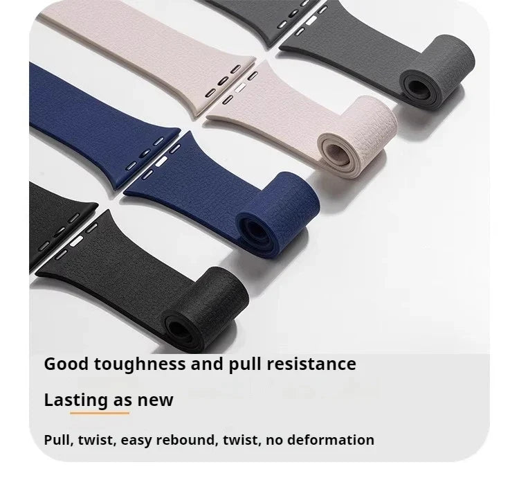 Silicone Magnetic Strap for Apple watch Bands 44mm 40mm 41mm 42mm 46mm 45mm 49mm correa iWatch Series 11 10 SE3 9 8 7 6 Ultra3 2