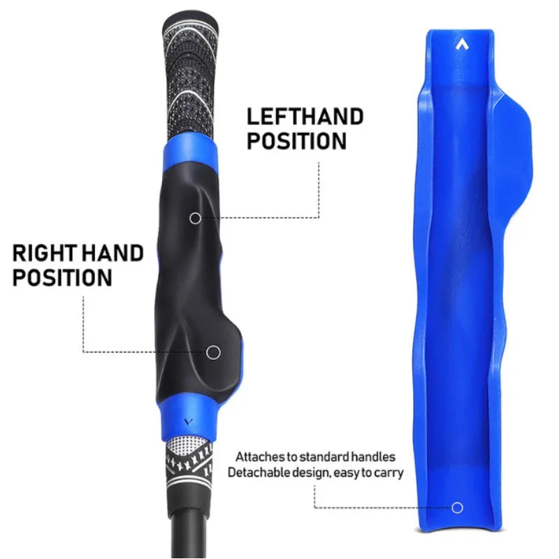 1PCS Portable Golf Grip Trainer, Lightweight Golf Training Aid, Convenient for Practice & Outdoor Golf Training
