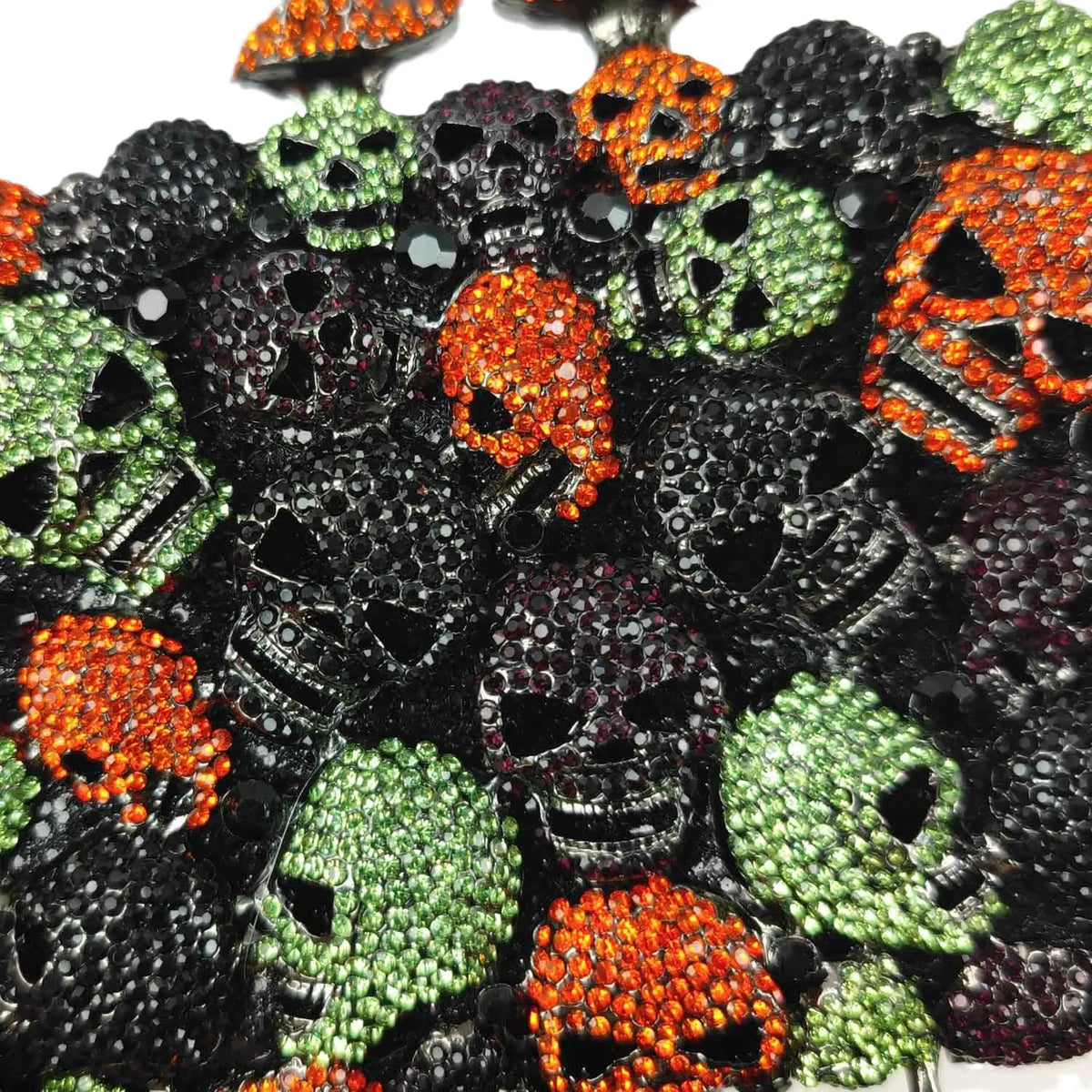 Women’s Skull Clutch Evening Bag, 16 x 5 x 10cm