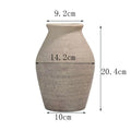 Retro And Nostalgic Handmade Ceramic Vases Room Decoration Flower Vase Flower Arrangement Room Decoration