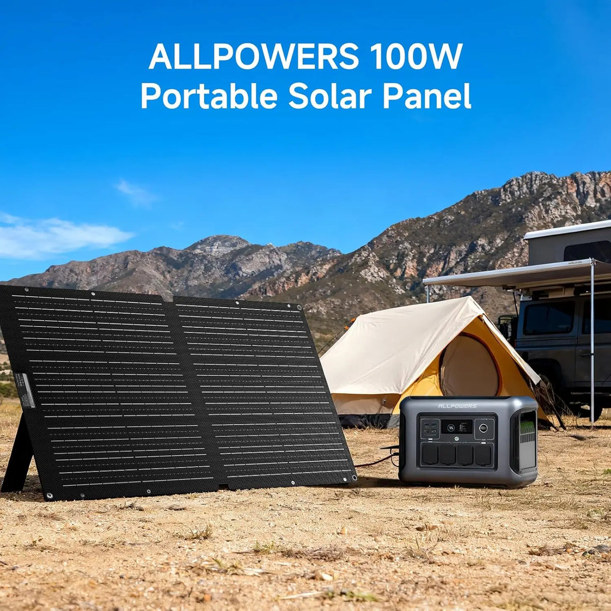 ALLPOWERS SE100 100W Foldable Solar Panel