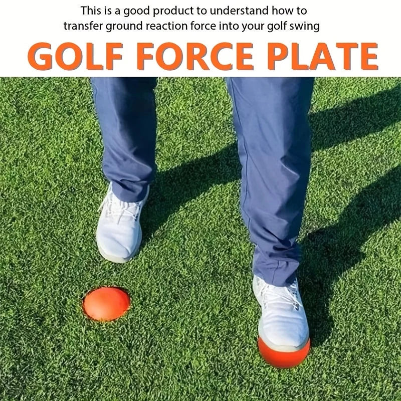 Golf Force Plate - Created Golf Training Aid - Increase Club Head Speed - Ground Reaction Force and Stability - All of Our