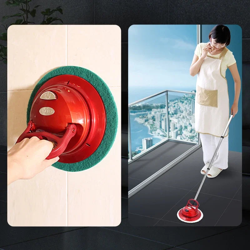 Automatic Cleaning Machine Household Wireless Mop Electric Cleaning Machine Wipes Floor Tiles Glass Roof Waxing Artifact