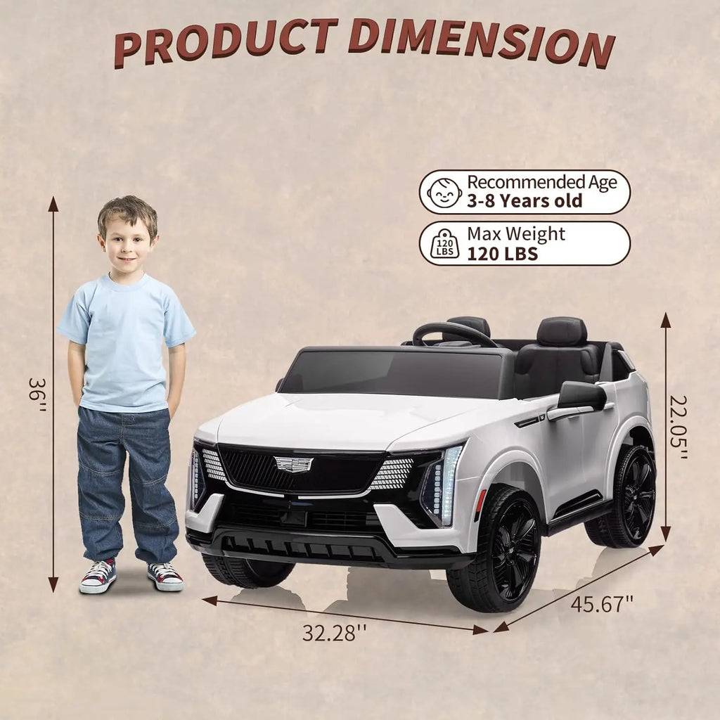 24V Two-Seat Kids Ride-On Car with Remote Control