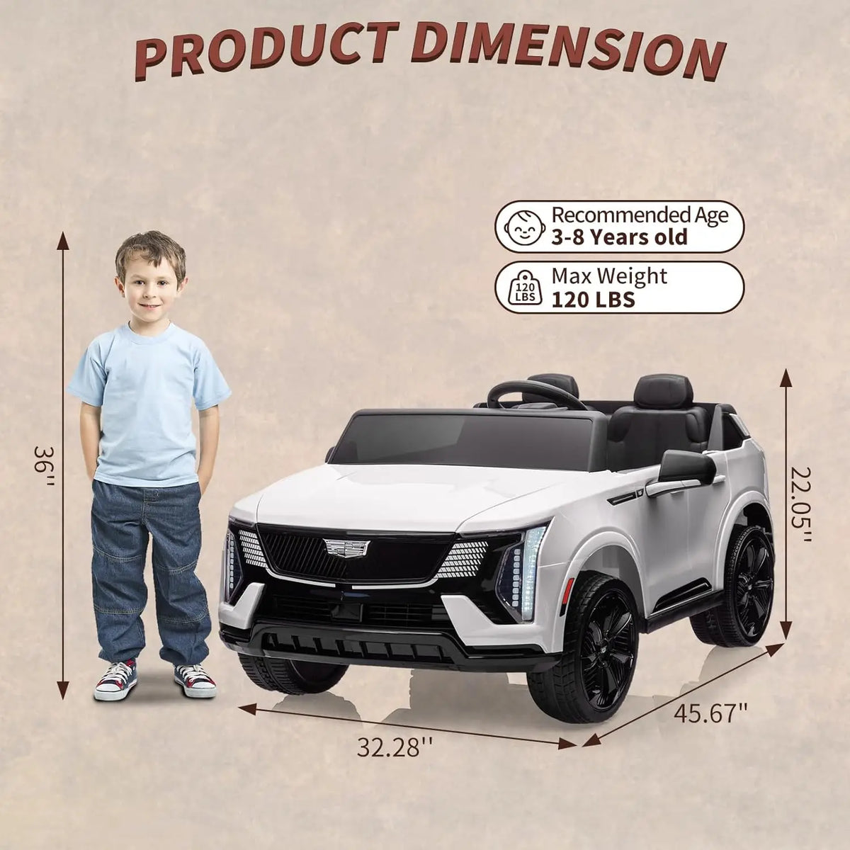 24V Two-Seat Kids Ride-On Car with Remote Control