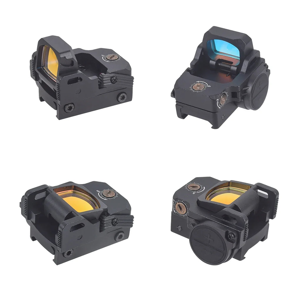 LAMBUL VISM PRO Flip-Up Red Dot Sight, 20 mm Rail and GLK Mount Options