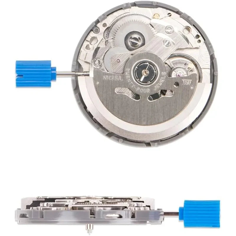 NH35A Mechanical Watch Movement with Black Date Wheel