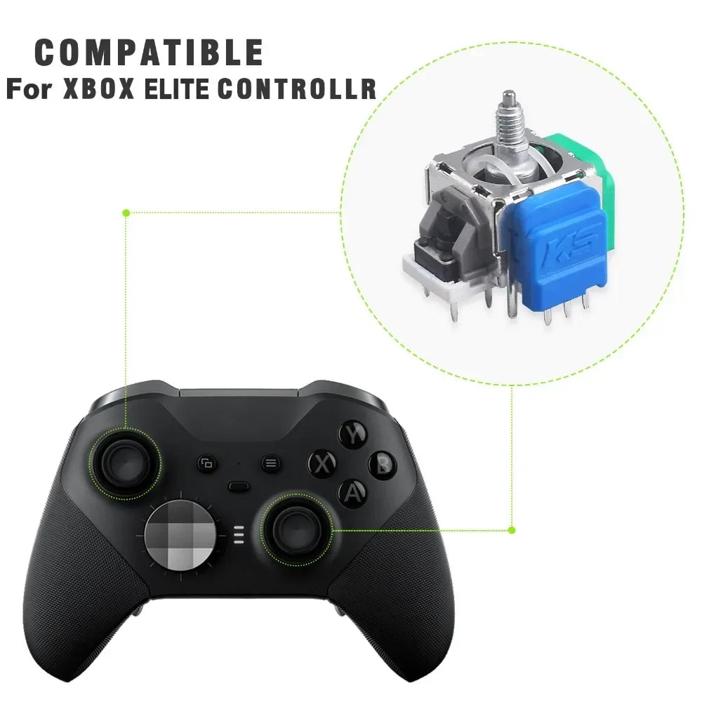 Anti-Drift TMR Electromagnetic Joystick High Precision Durable ThumbStick 3D Analog Game Accessories for PS5/PS4/Xbox/Switch Pro