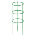 3/6/10 Layers Plant Support Plant Stakes Round Plant Support Ring Plastic Plant Cage Holder Flower Pot Climbing Trellis