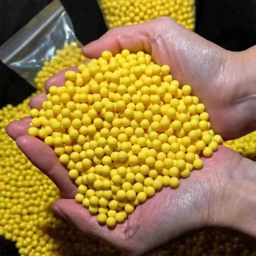 BB Bomb1000 Rounds Airsoft BBs Bullets 0.12g Hunting Shooting 6mm BB Strikeball Rifle Gun Plastic BB Balls Yellow Paintball Ac