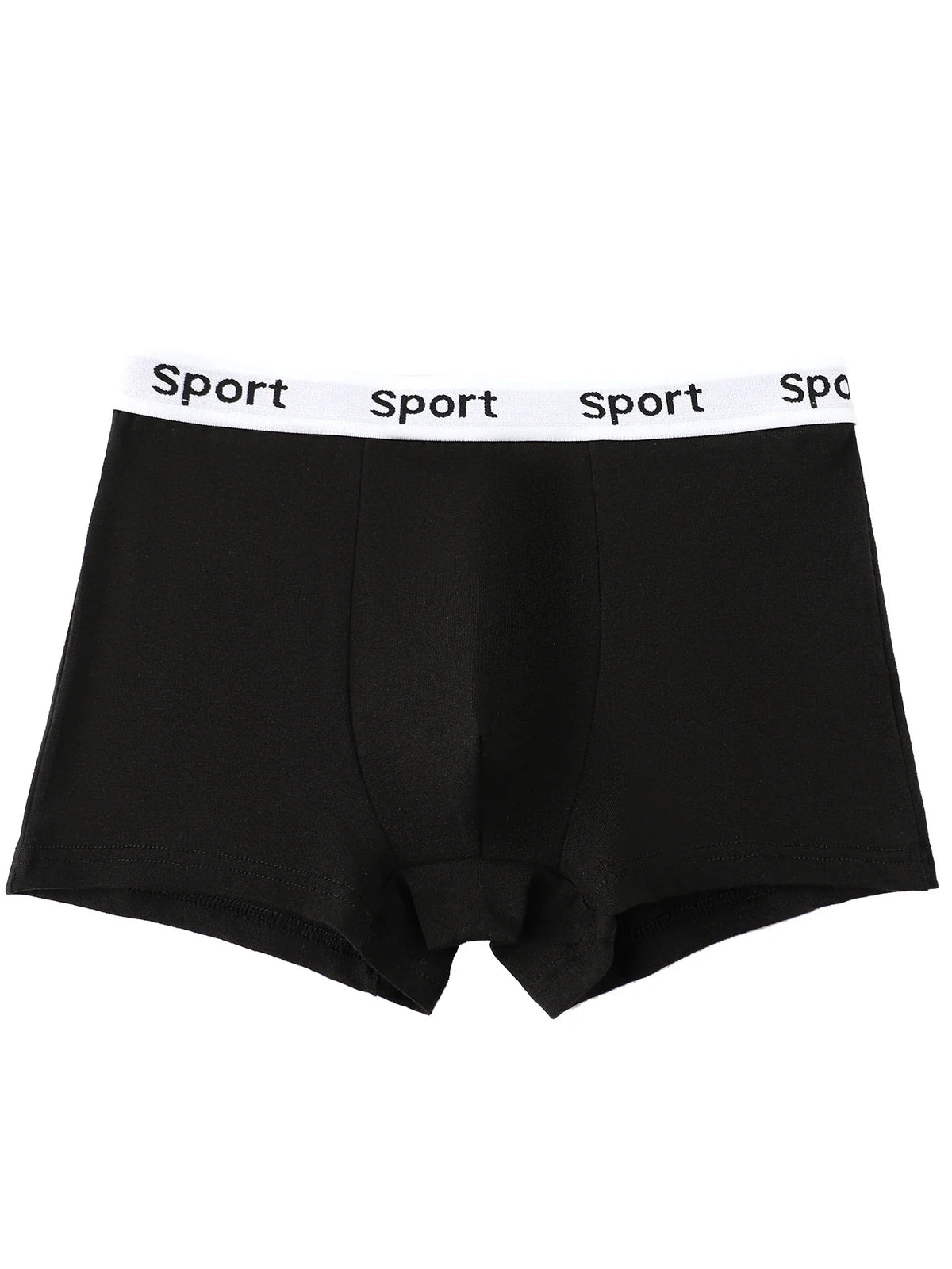 7 pieces mixed boys' underwear 8-14 years old solid color breathable soft stretch 95% cotton boy's boxer briefs