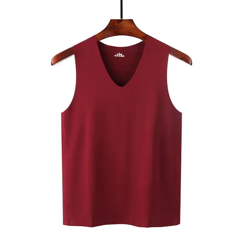 Men's Vest | Breathable Silk Apparel | Sports