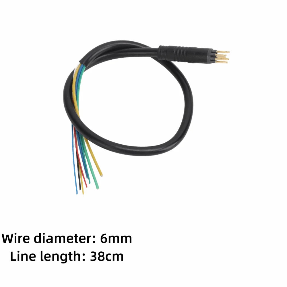 9 Pin Electric Scooter Motor Wire Copper Core High Sensitivity Electric Scooter Motor Cable Waterproof Electric Scooter Cable