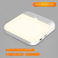 Motion Sensor Light USB Night Light LED Lamp With Switch Rechargeable Inductor Lights For Kitchen Stairs Hallway Closet Bedroom