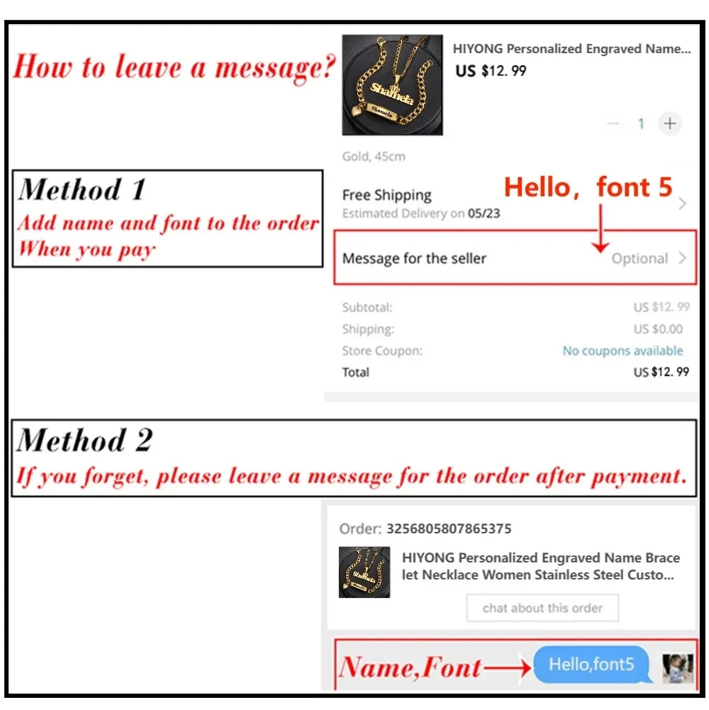 Personalized Custom Name XOXO Chain Necklace Earrings Stainless Steel 3D Double Nameplate Necklace For Women Men Jewelry Gifts