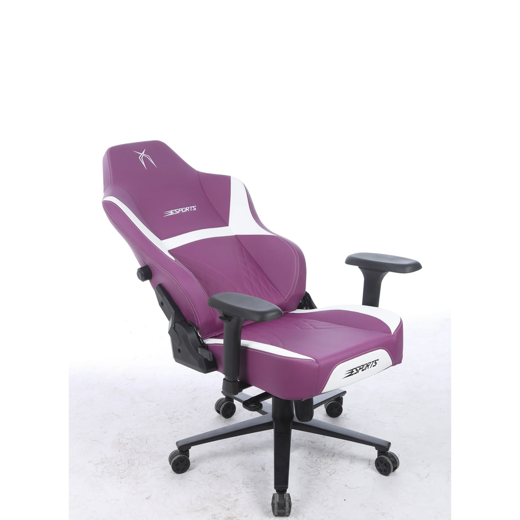High Level Moulded Foam Combined PU Gamer Leather Chair with Memory Headrest Ergonomic Gaming Chair Silla Reclining Functional