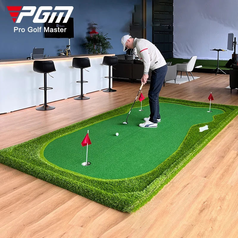 PGM  Indoor Golf Putting Green 100x300cm Indoor Outdoor Training Putter Mat Practice Putting Green for Home Use GL006