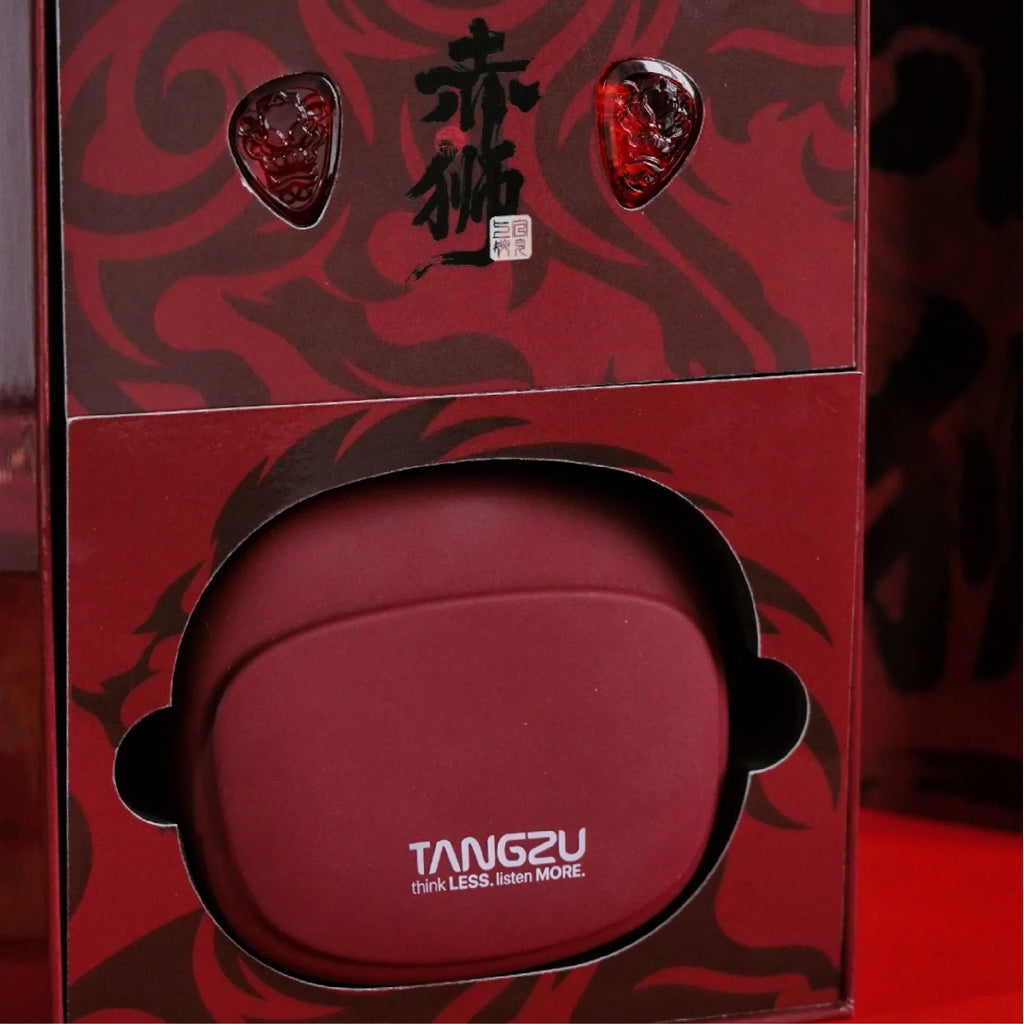 TANGZU WanerSG II Red Lion Single Dynamic Driver In-Ear Monitors with Ergonnmic & Safe Earmold Design