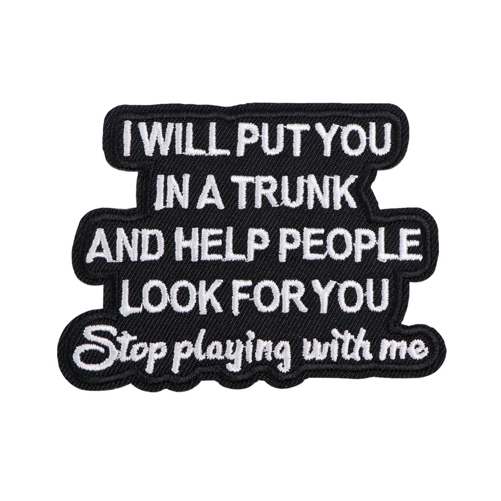 Motivational Quotes Patch Embroidered Patches On Clothes Iron On Patches For Clothing DIY Patch Jackets Sew Stickers