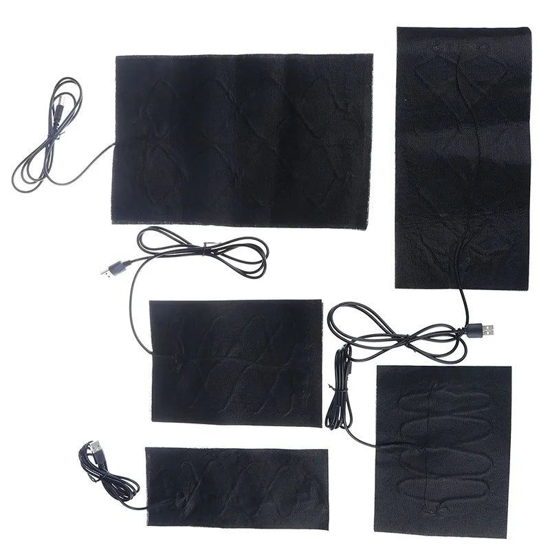1 USB Heating Pad 5V Winter Heating Pad Temperature Control Seat Mat