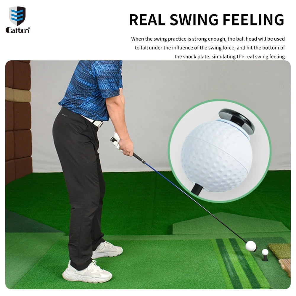 Caiton Golf Swing Trainer (2 Sizes) Boost Swing Confidence, Golf Trainer Aid, Warm Up Swing Trainer