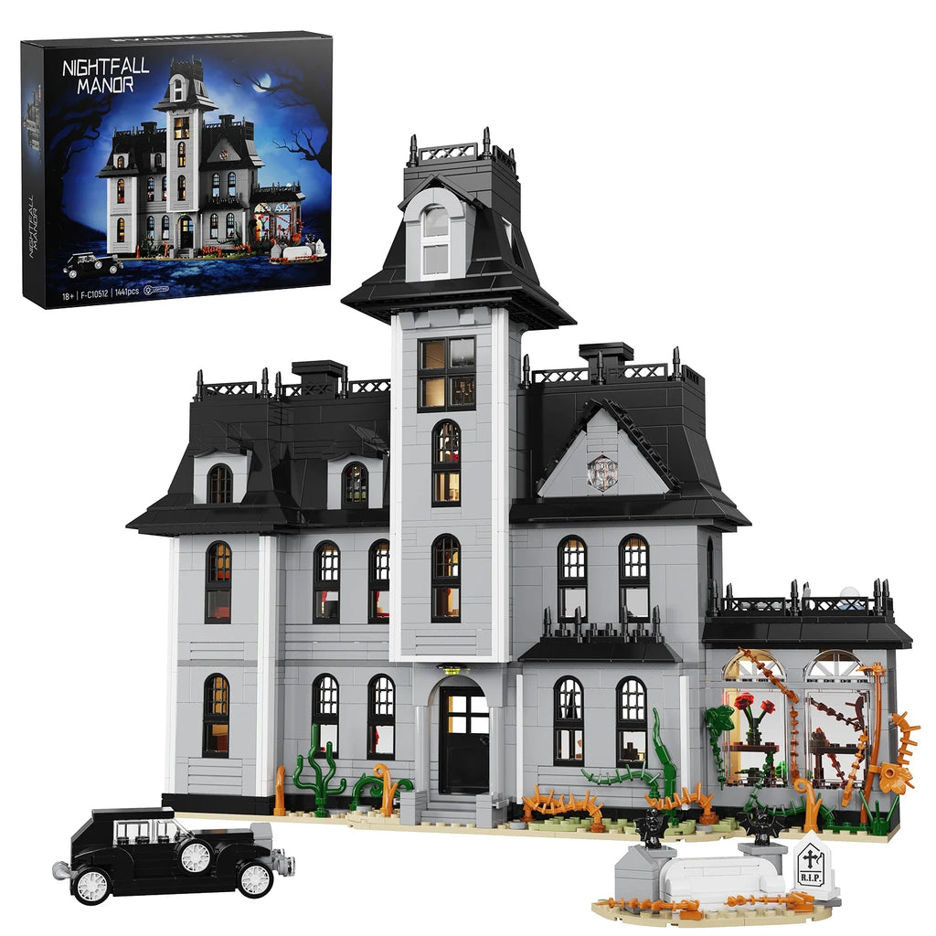 Gothic House Architecture Building Block Set
