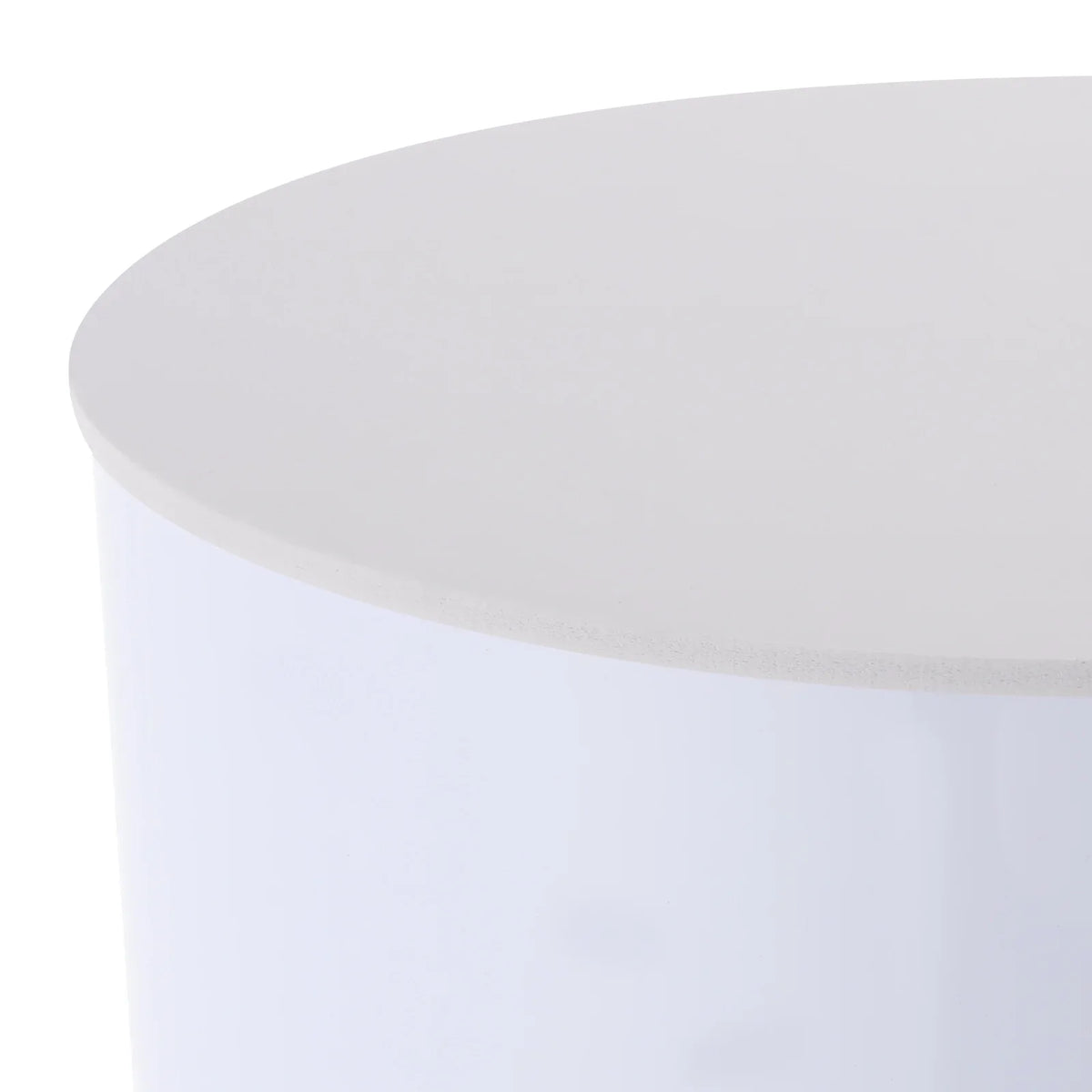 5-Piece White Cylinder Dessert Display Stand Set