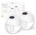 Popular LED Silent Wearable Electric Breast Pumps Baby Product Milk Hands Free Breast Pump Wireless Portable Breast Pump