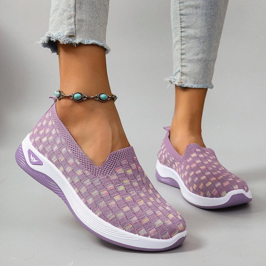 Women's summer breathable mesh flat shoes women's shoes casual sneakers shoes, clearance free shipping