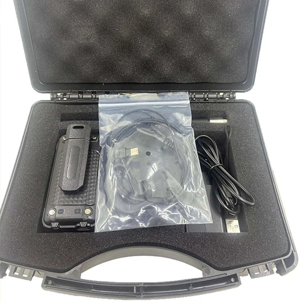 1-2km Drone Warning Equipment with 30-6400MHz Broadband Detection Supporting FPV Drone for DJI Road Communication