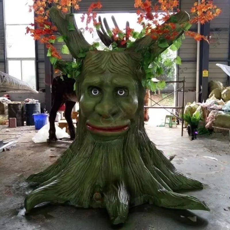 Custom Animatronic Talking Tree Display, 2.5 m Example