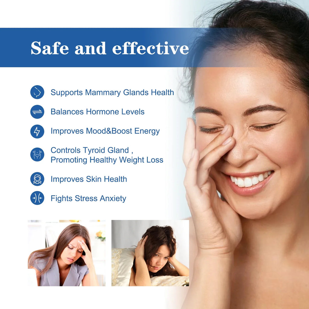 Eelhoe Menopause Balancing Cream for Women – Natural Estrogen Relief & Hormone Support Body Cream, 100ml