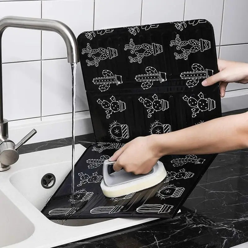 Foldable Aluminum Foil Stove Oil Baffle Plate Kitchen Anti-Splashing Cooking Guard Board Heat Insulation Fry Screen