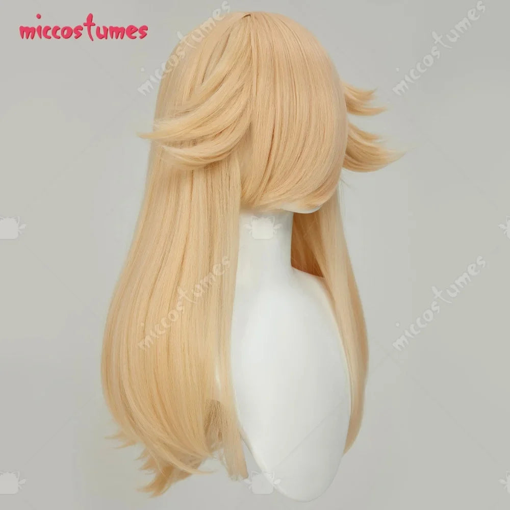 Miccostumes Women's  Cosplay Wig Princess Golden Wig