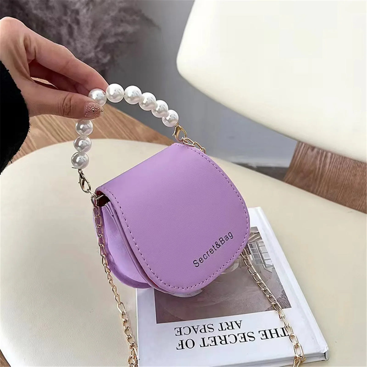 Chain Bag Rhombus Shoulder Messenger Bag Small Square Bag Elegant Mini Handbag For Party Evening Office