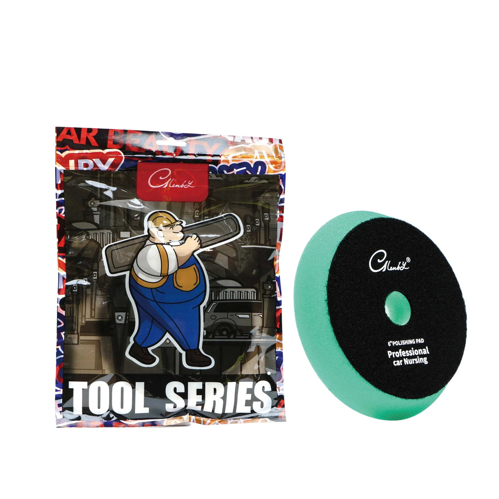 5 Inch Buffing Polishing Pads Flat Foam Sponge Waxing Pad Kit Tool For Car Polisher Buffer Auto Care Buffing Pads