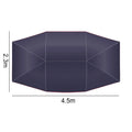 Folded Car Umbrella Sunshade Canopy