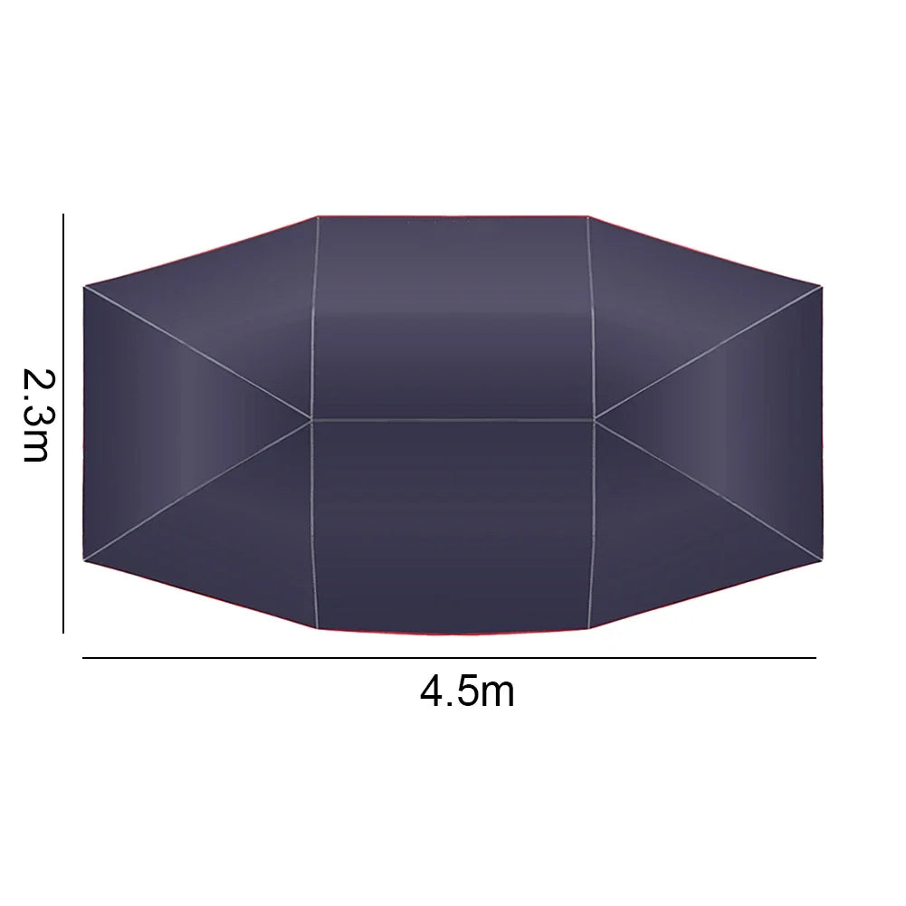 Folded Car Umbrella Sunshade Canopy