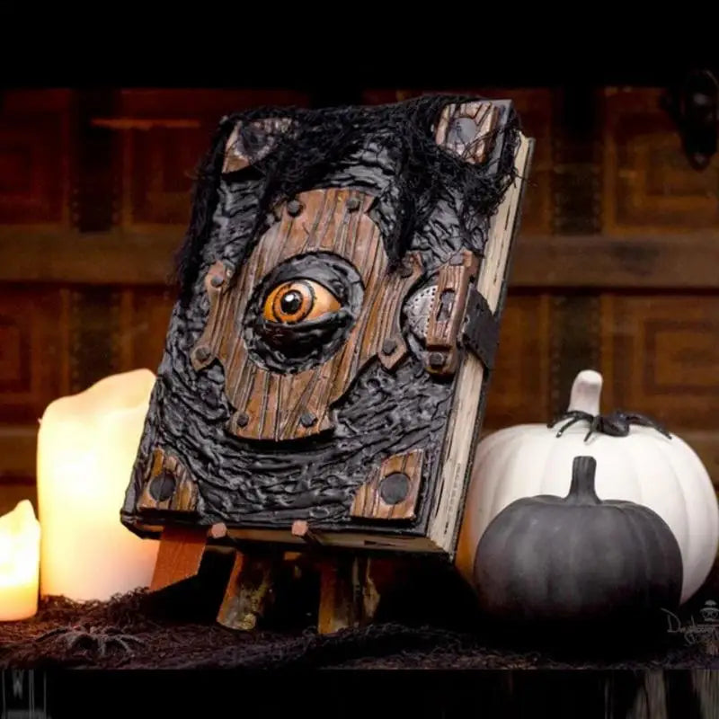 Halloween Book of Spells Resin Prop
