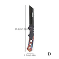 1PC Stainless Steel Folding Knife - Versatile Portable Paring Knife for Fruit, Vegetable Peeling, and Cooking